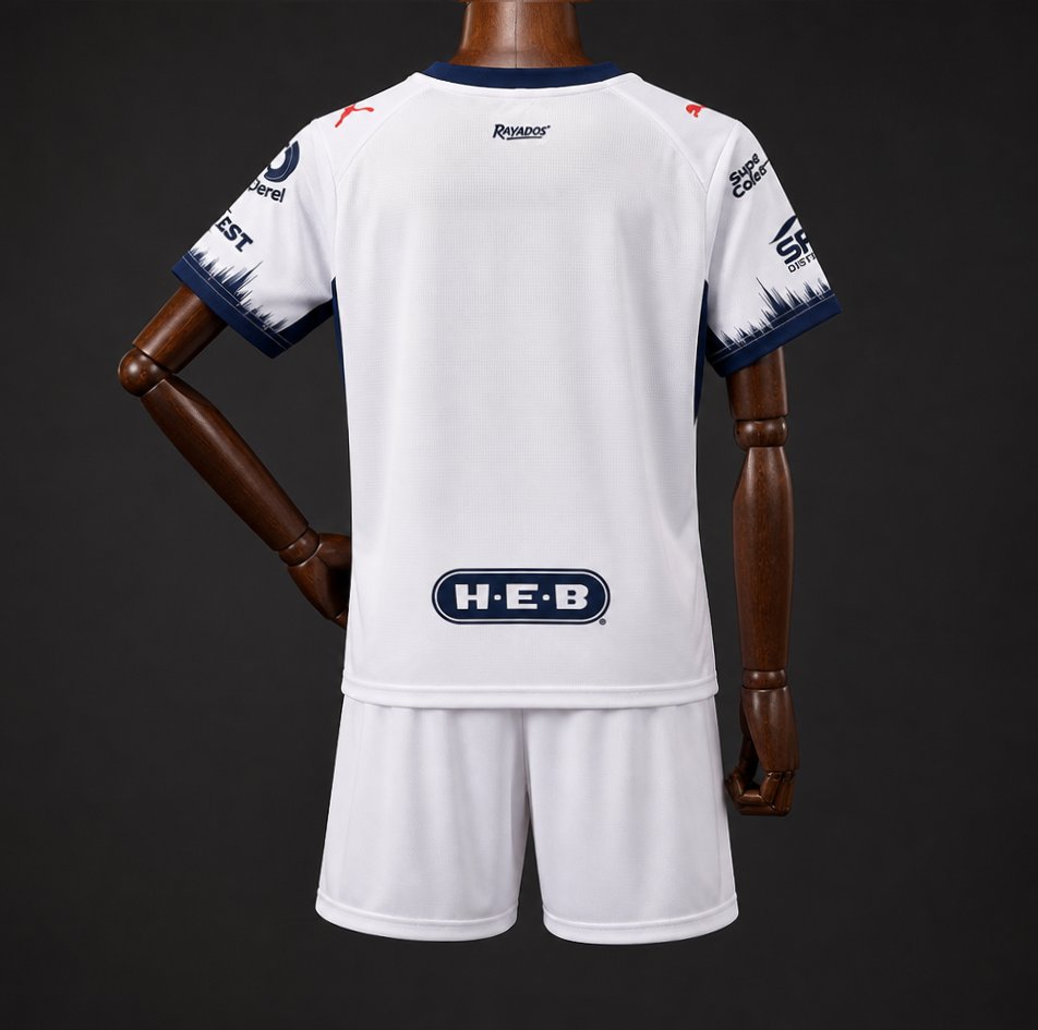 2026-27 Monterrey Away Kids Size 16-28