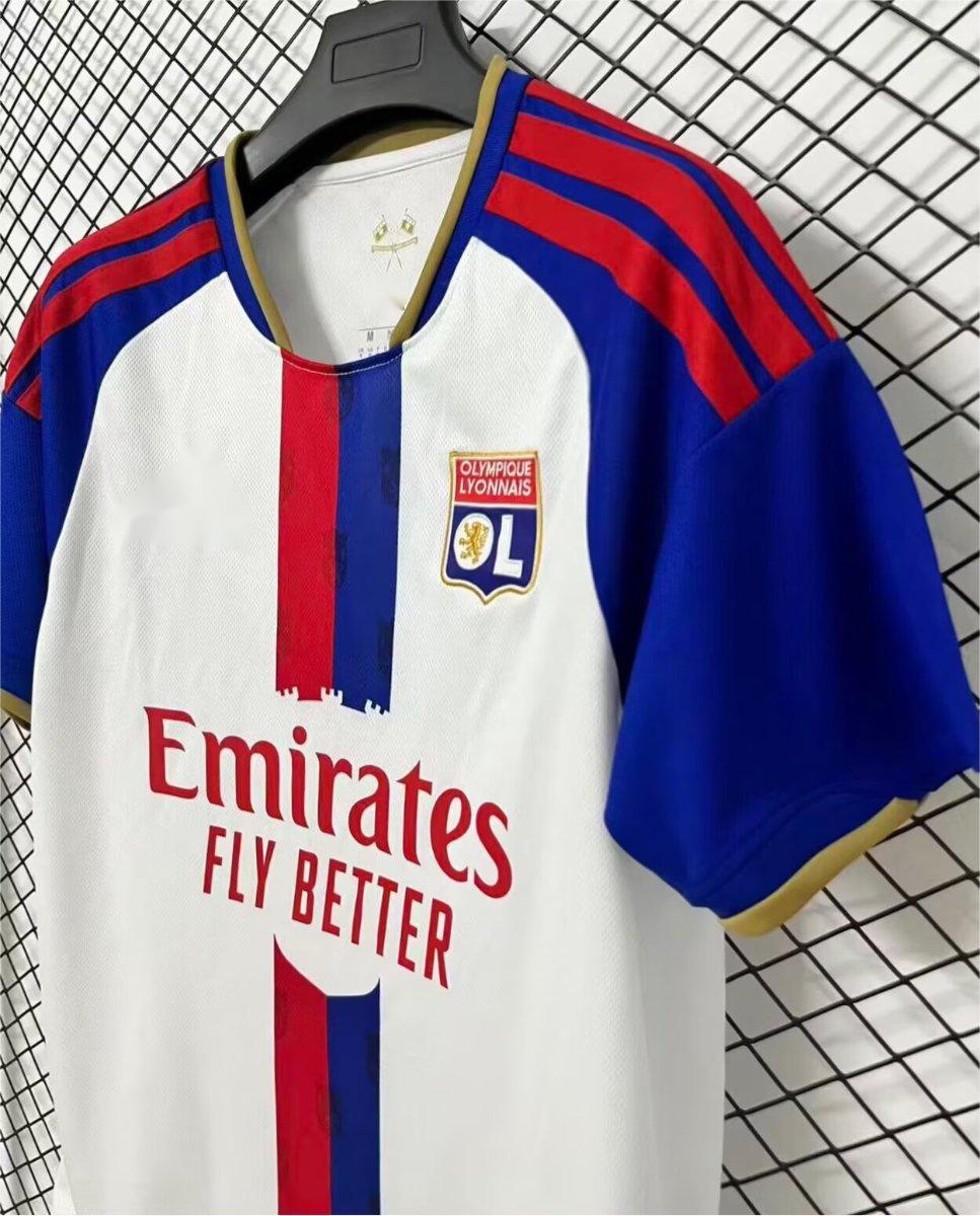 2026-27 Olympique Lyonnais Home White S-4XL