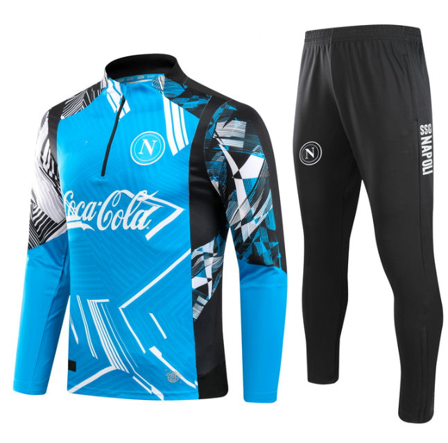 Traje de entrenamiento rojo del Napoli 2024-25 S-2XL