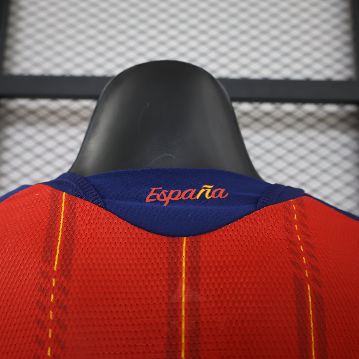 2026 Spain Home Two Stars chest badge Long Sleeve Player S-3XL