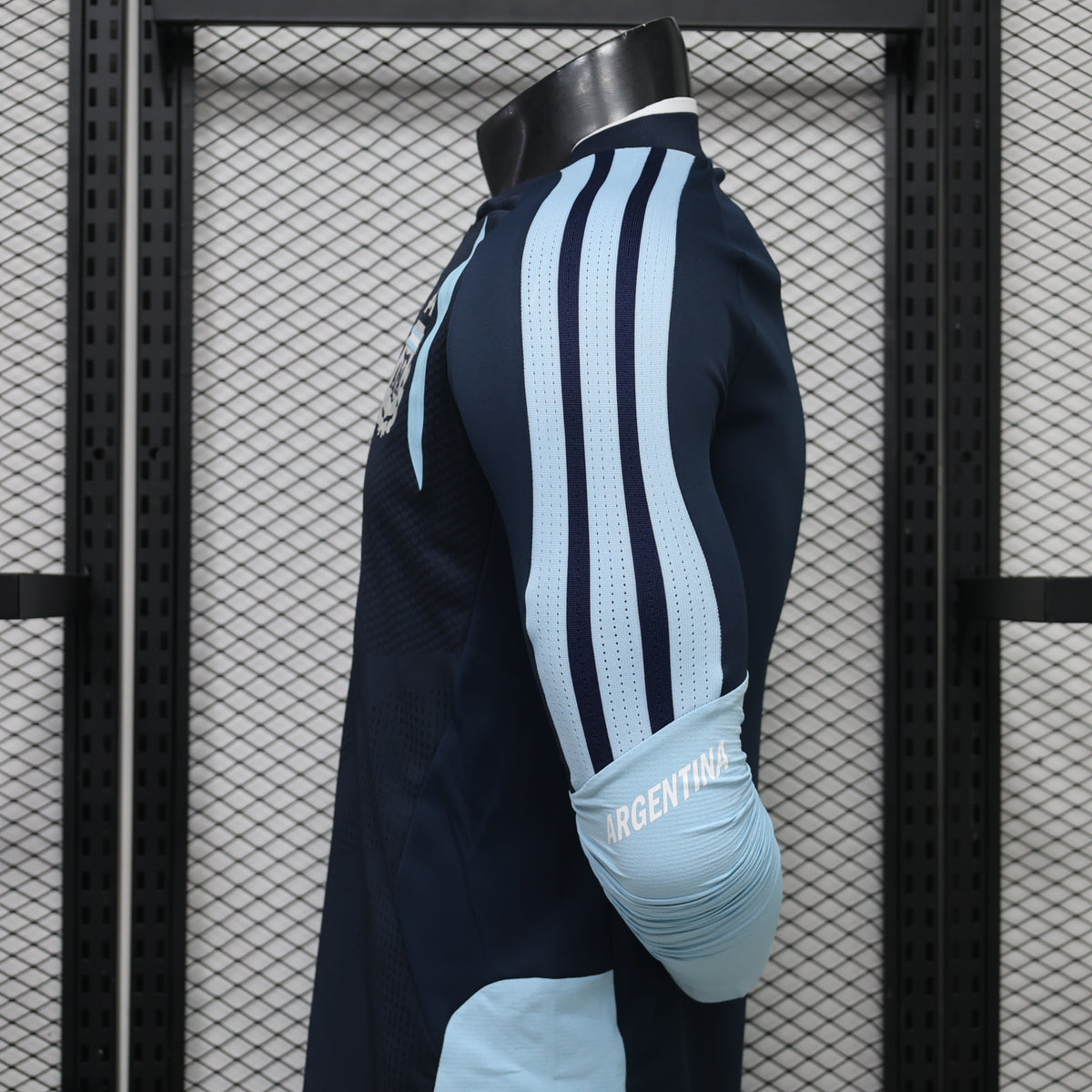2026 Argentina Navy Blue Training Long Sleeve Player S-3XL
