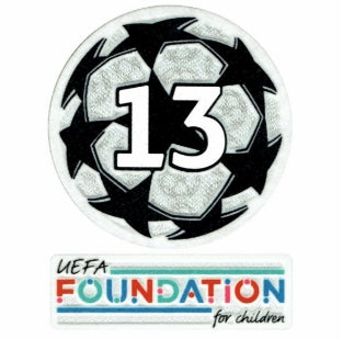 2021-22 Real Madrid Away Blued and UCL 13 patch S-2XL