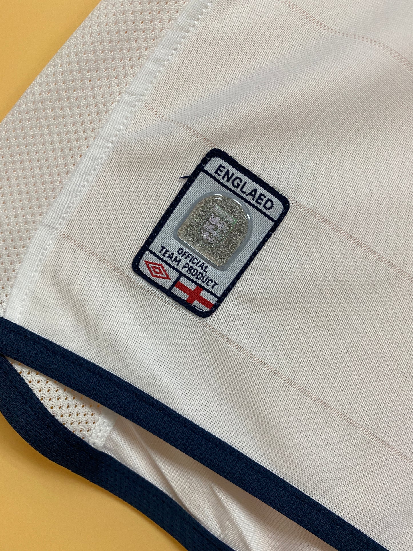 Camiseta retro de local de Inglaterra 2004, talla S-2XL