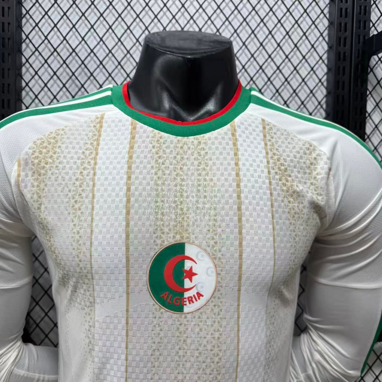 2026 Algeria Home Long Sleeve Player S-2XL