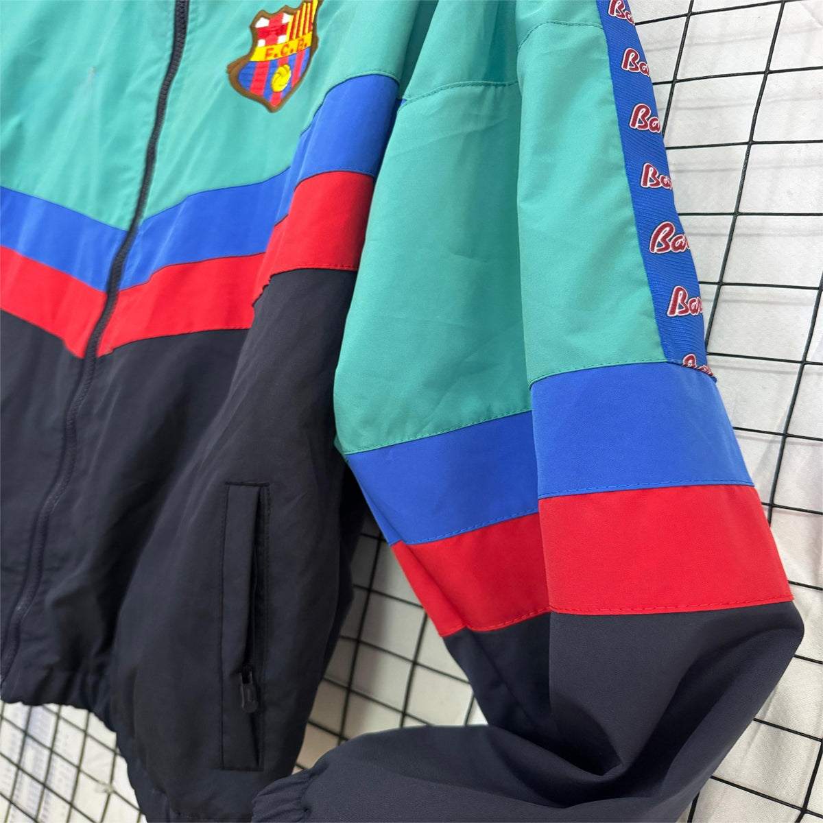 1996-97 Barcelona Retro Windbreaker S-2XL