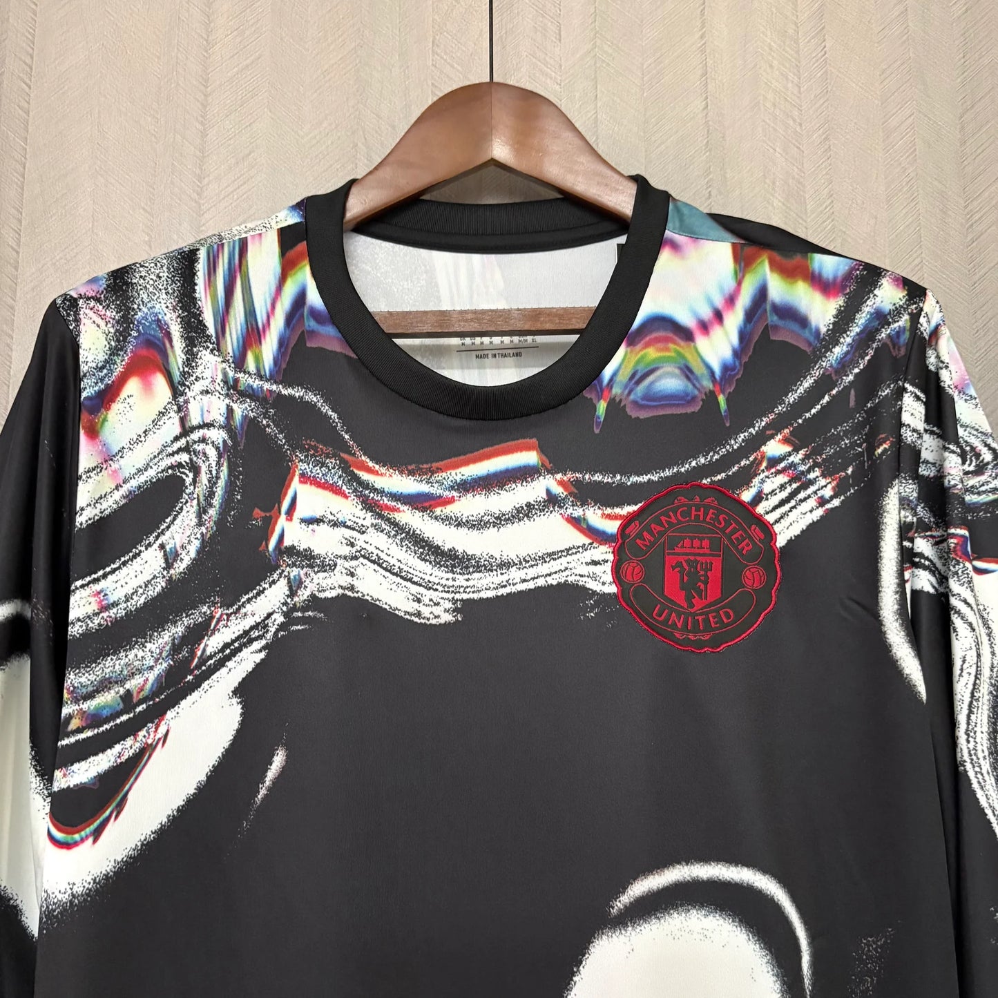 2026-27 Manchester United Negro Especial Manga Larga S-2XL