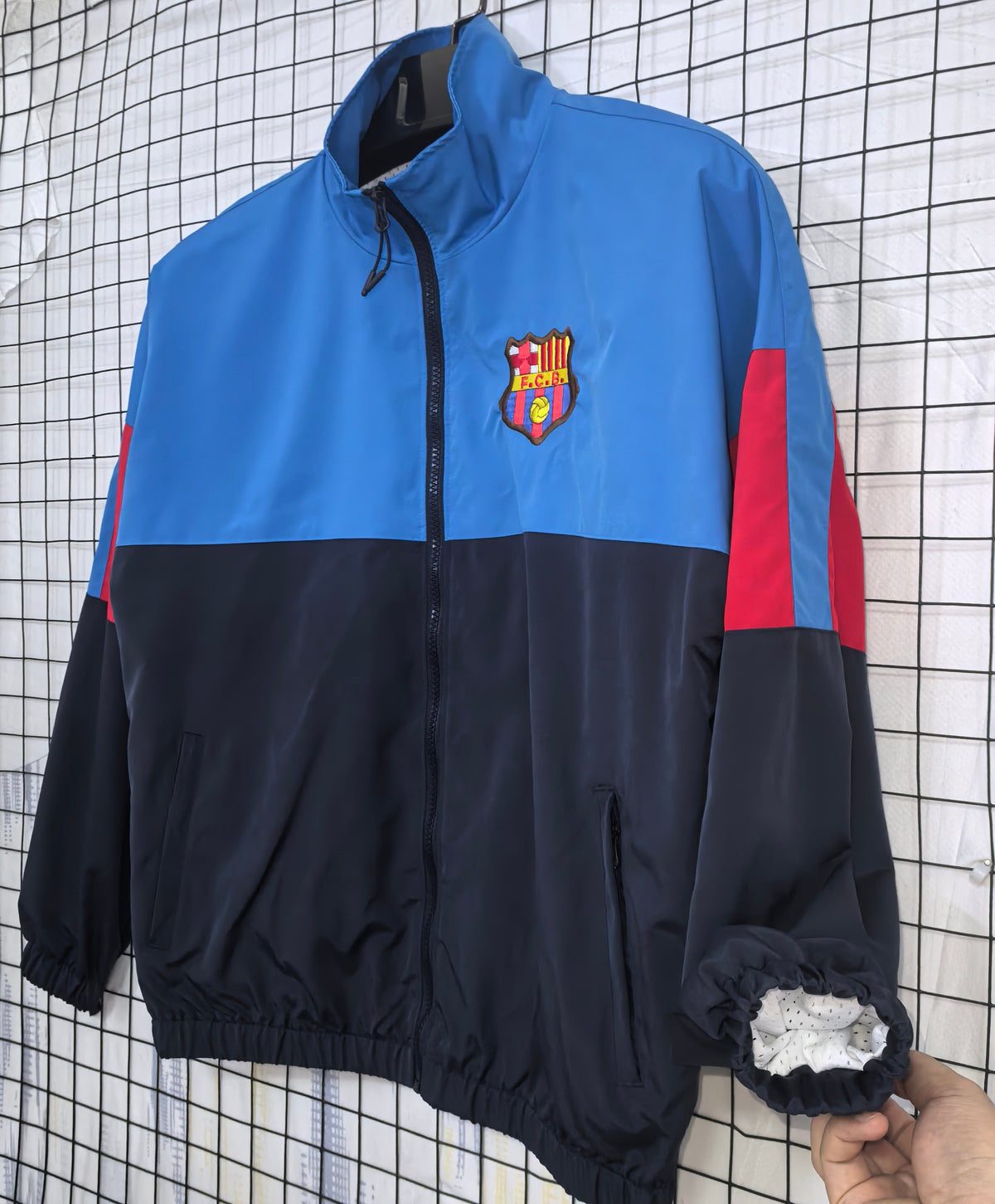1998-99 Barcelona Retro Windbreaker S-2XL
