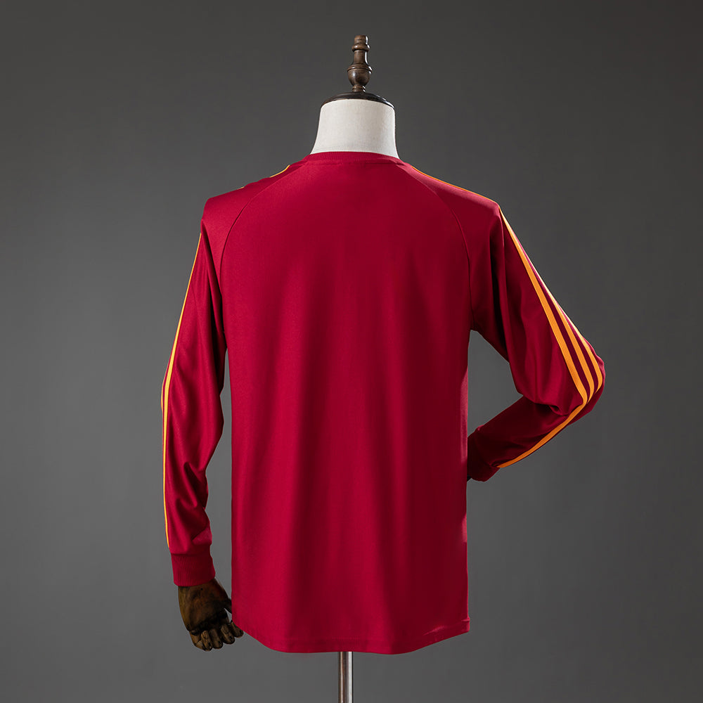 2026-27 Roma Terrace Icons T-Shirt Red Long Sleeve S-2XL
