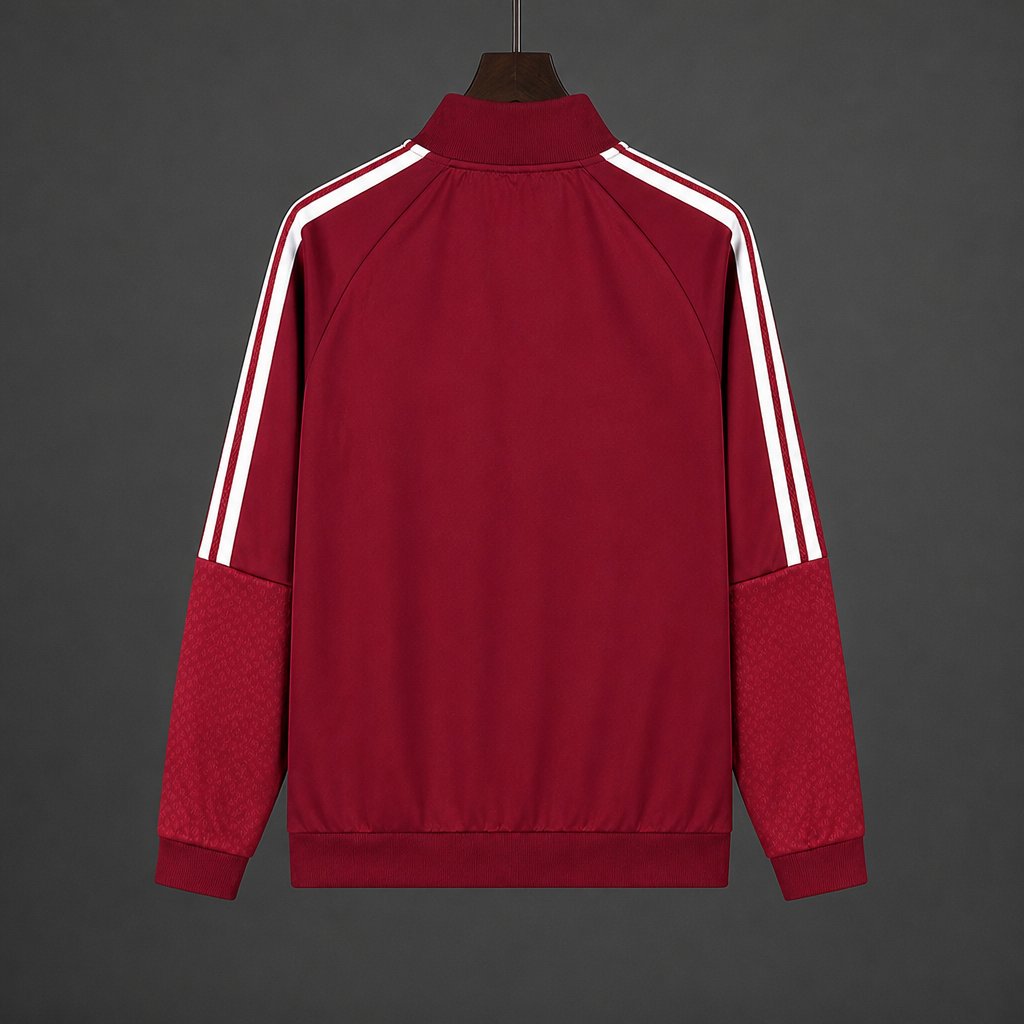 2026-27 Sevilla Burgundy Full-Zip Jacket S-2XL