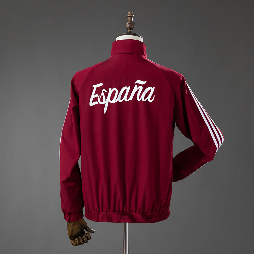 2026 Spain Red Windbreaker S-2XL