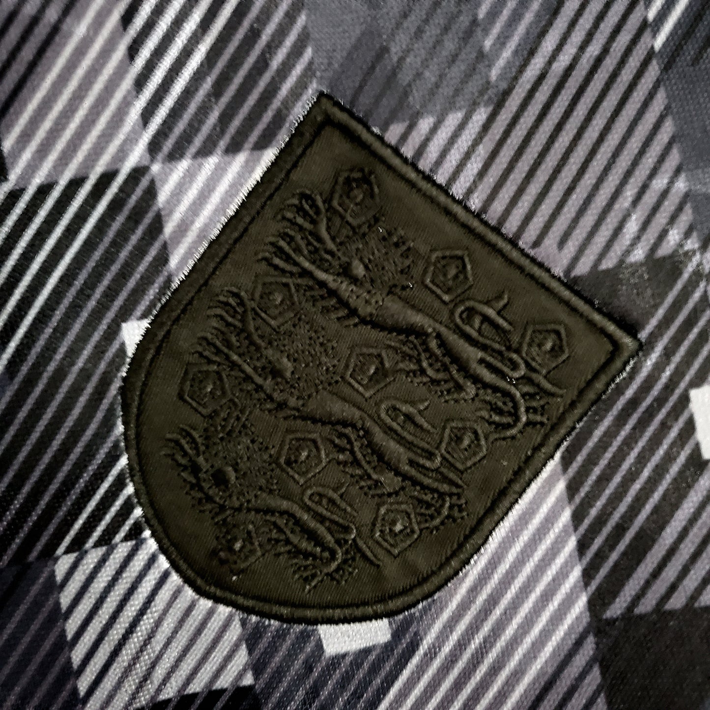 Camiseta retro de visitante de Inglaterra, talla S-2XL, color negro, 1990