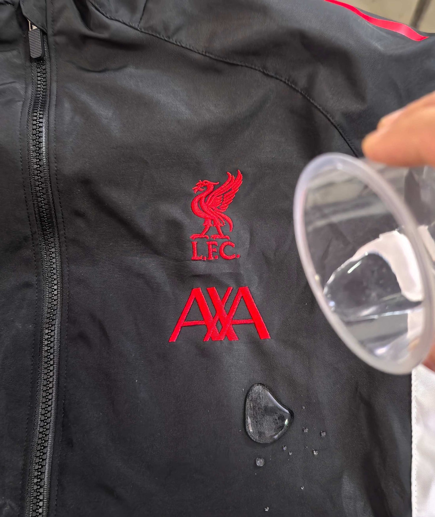 2025-26 Liverpool Black Windbreaker S-2XL