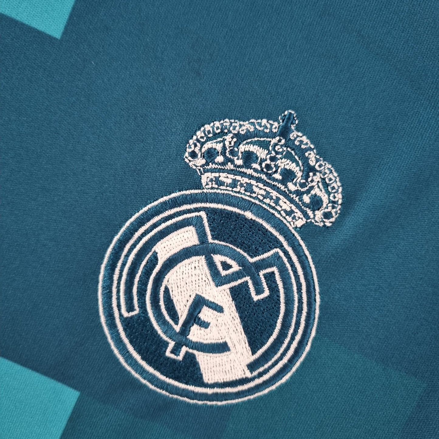 Camiseta de manga larga de visitante del Real Madrid 2017-18 (talla S-2XL)