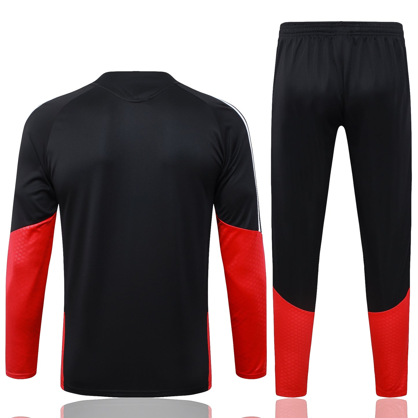 2026-27 Deutschland schwarzer Trainingsanzug mit halbem Reißverschluss S-2XL
