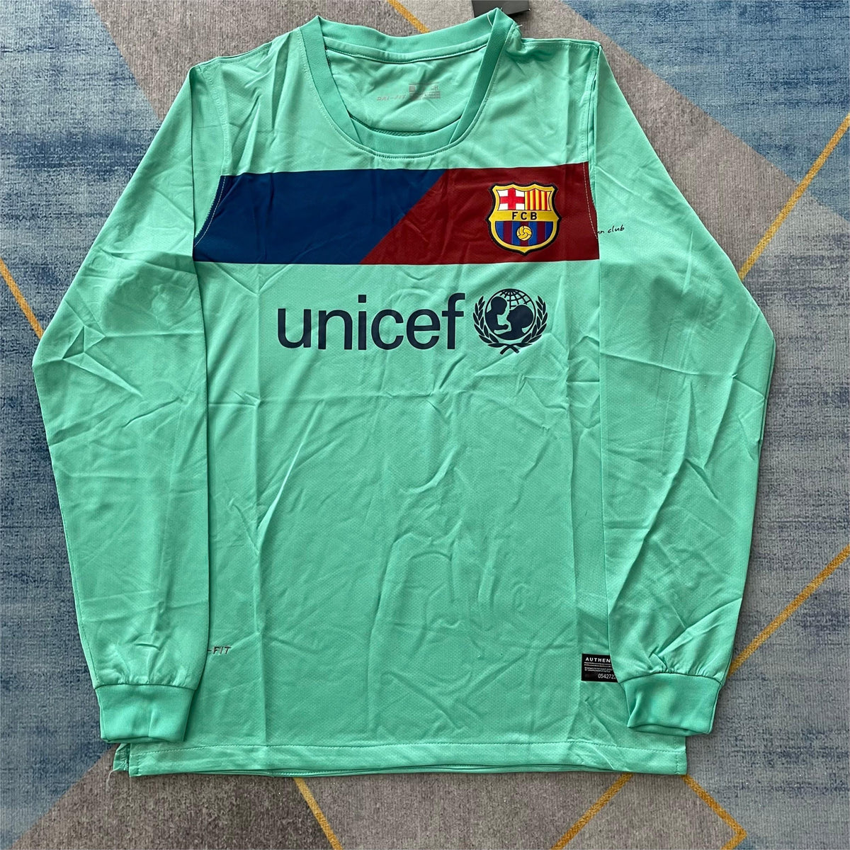 2010-11 Barcelona Away Retro Long Sleeve S-2XL