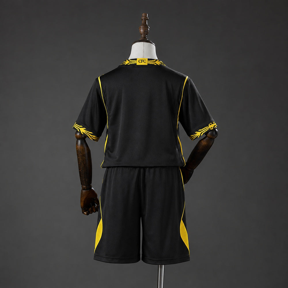 2026-27 Chelsea extérieure noire enfants taille 16-28