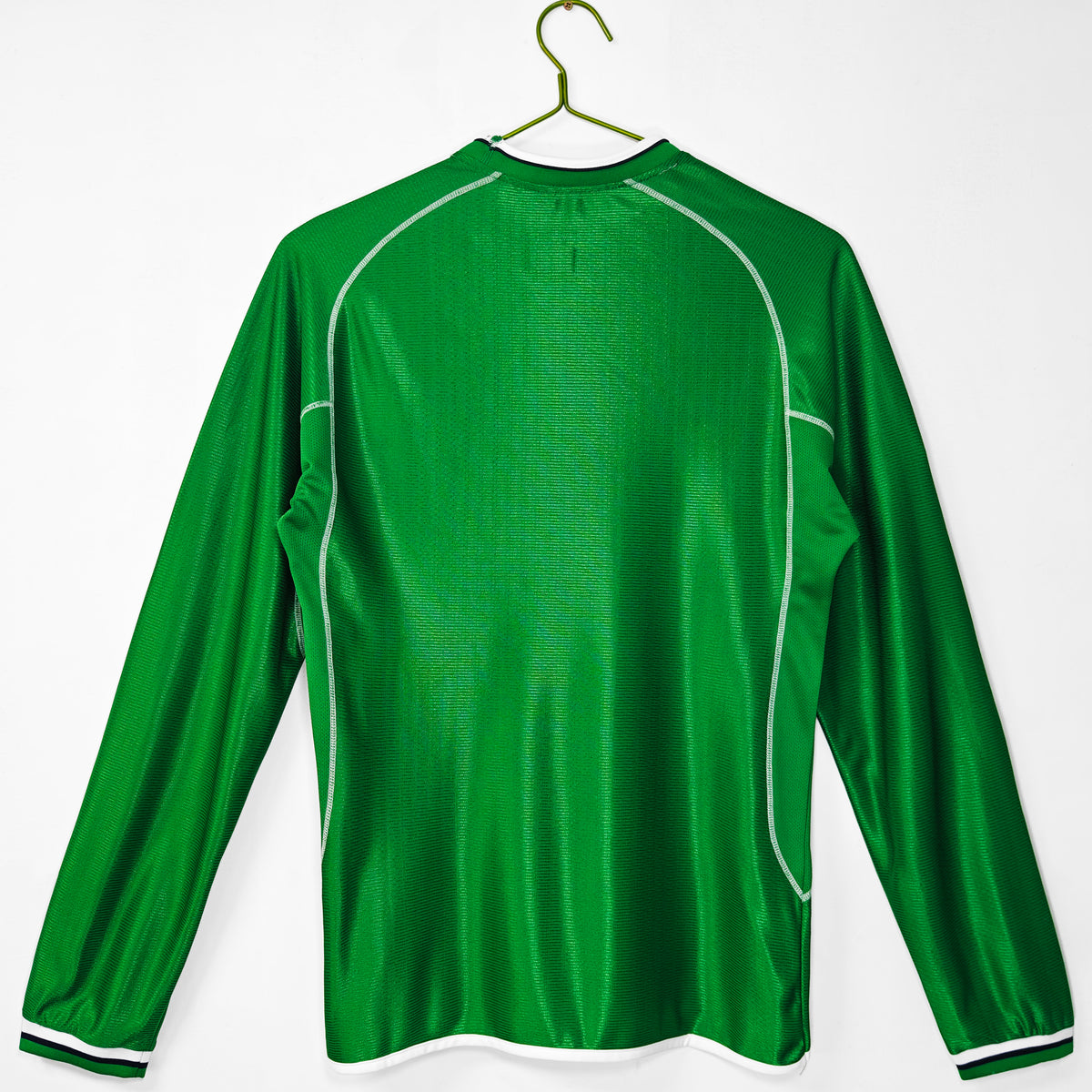 2002 Ireland Home Retro Long Sleeve S-2XL
