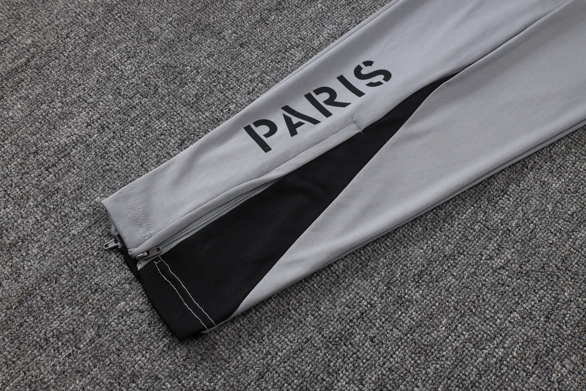 2026-27 Paris Jordan White Half Zip Training Suit Adults Or Children