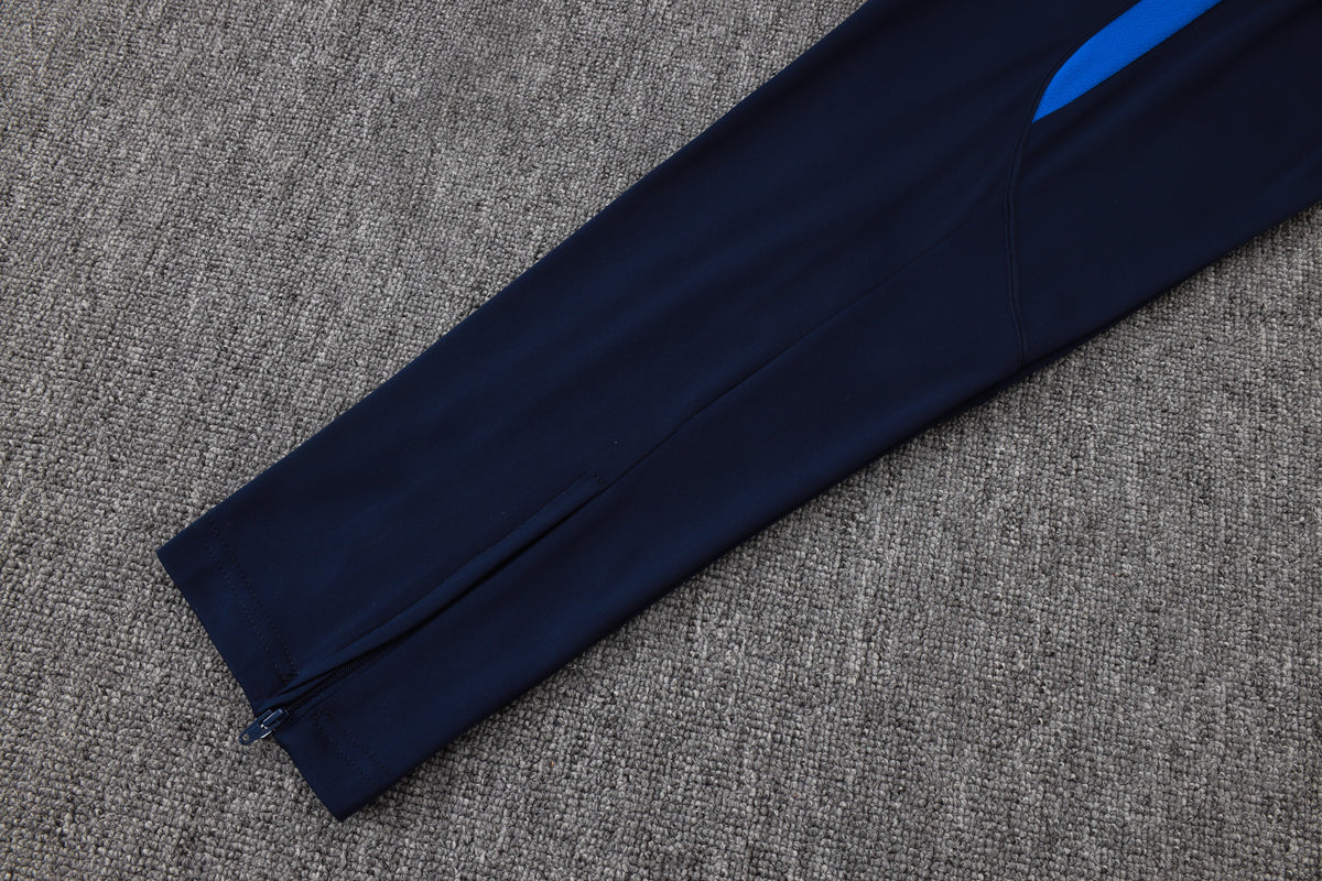 2026-27 Inter Milan Color Blue Half Zip Training Suit Adults Or Children