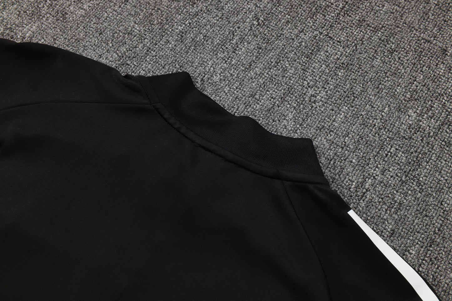 2025-26 Real Madrid Black training suit(White text) Adults Or Children