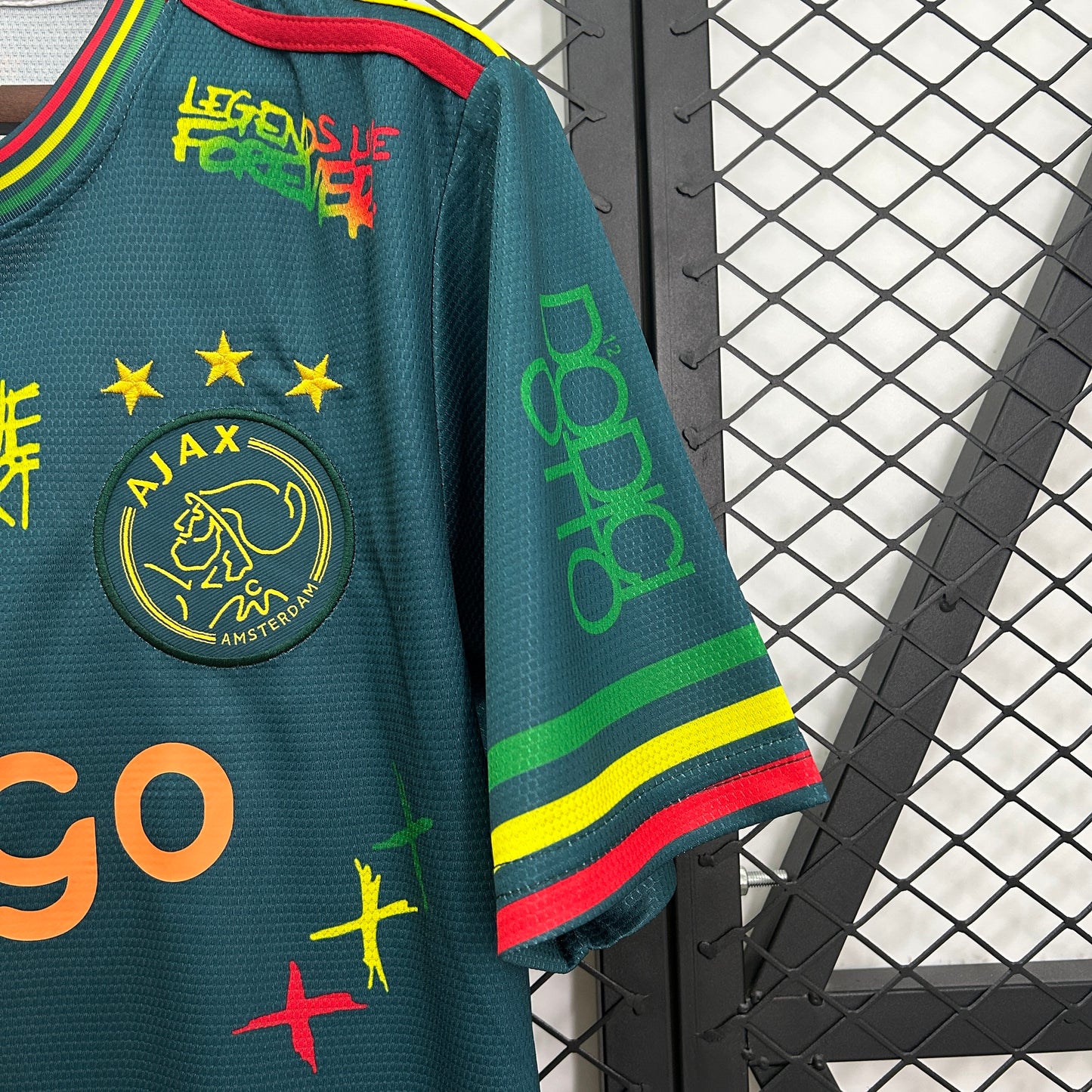 2025-26 Ajax Amsterdam Bob Marley 40th Green S-2XL