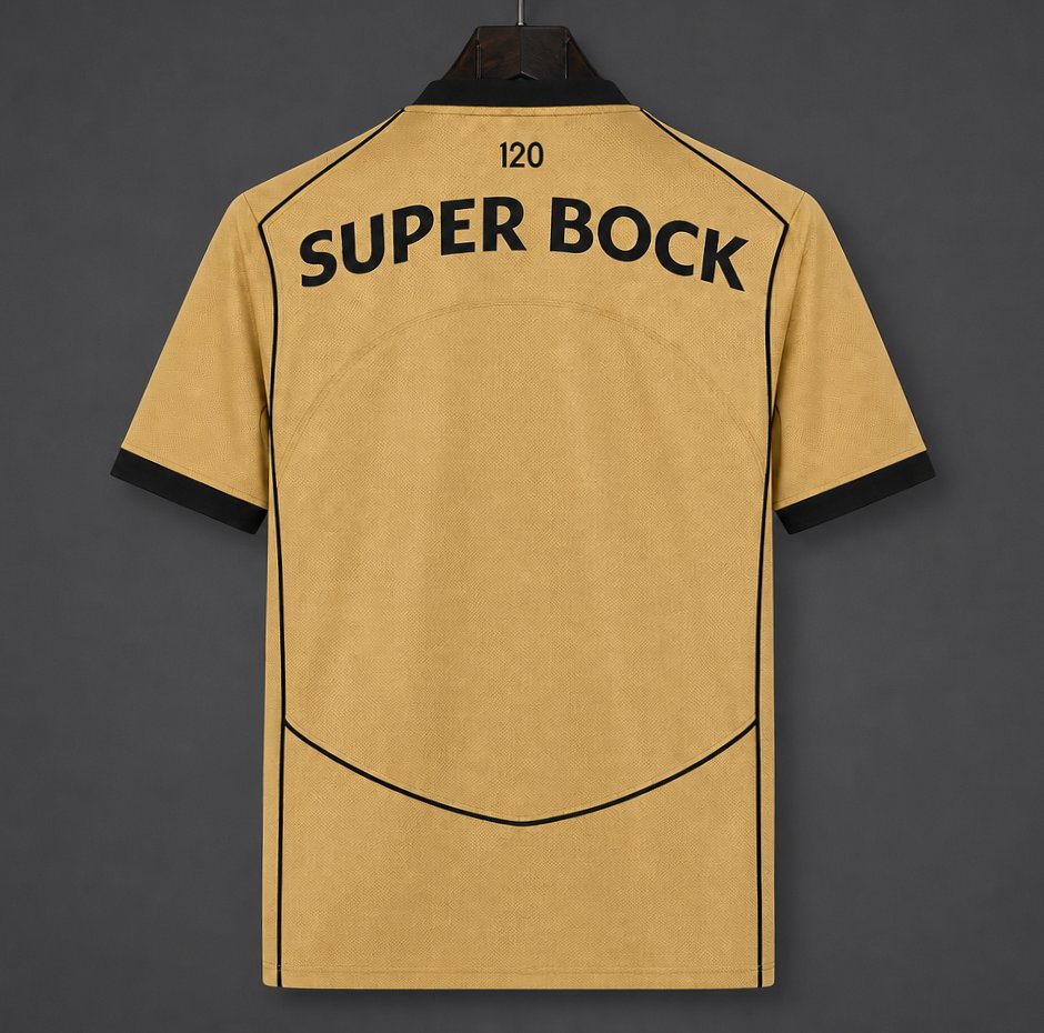 2026-27 Sporting CP Away Gold S-4XL