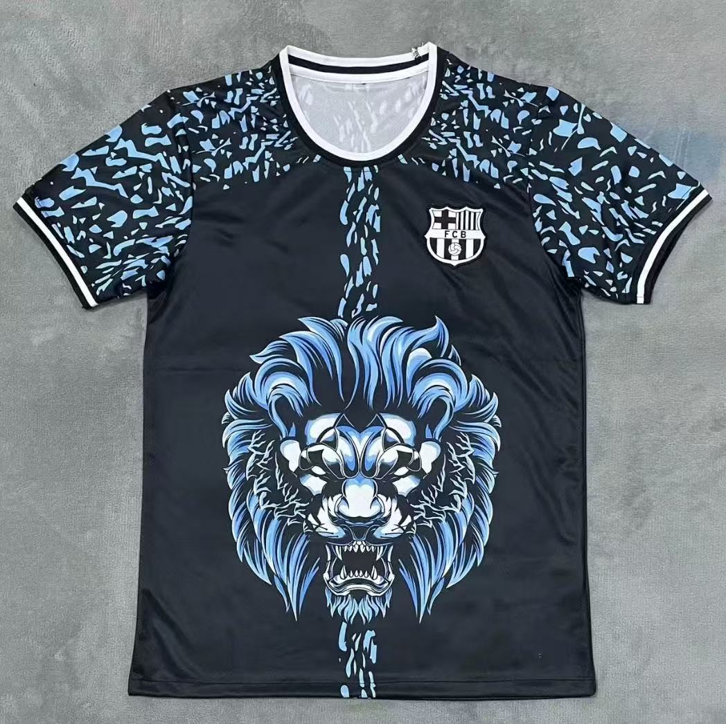 2025-26 Barcelona lion Head Blue S-2XL