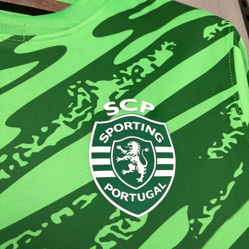 2025-26 Sporting Lisbon Goalkeeper Green S-2XL