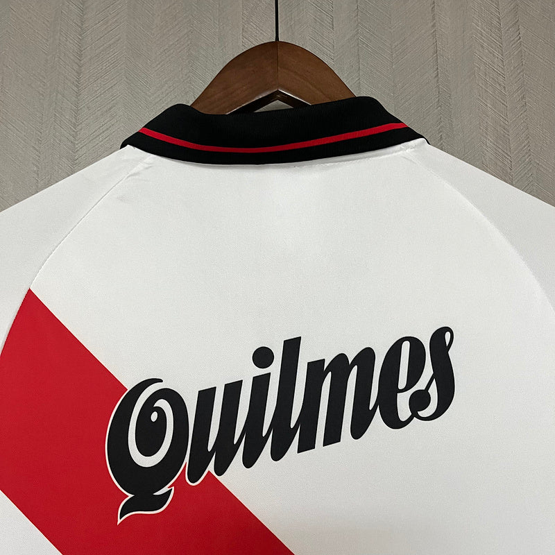 Camiseta retro local de River Plate 2000-01, tallas S-XXL