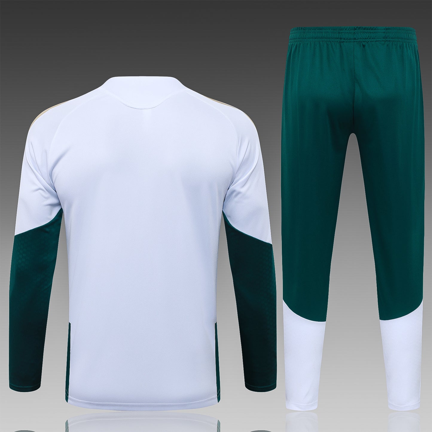 2026-27 Italien weißer Half-Zip Trainingsanzug S-2XL