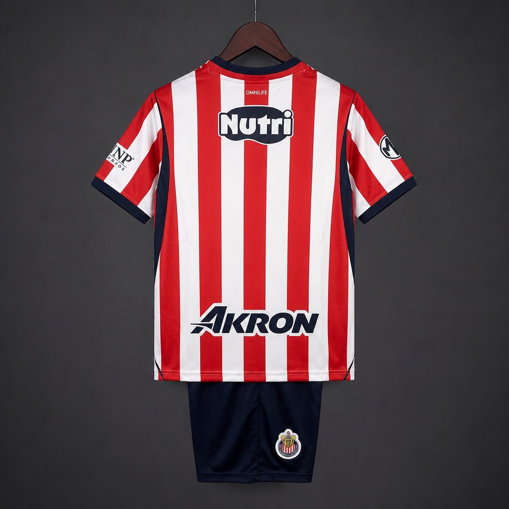 2026-27 Chivas Guadalajara Home Kids Size 16-28