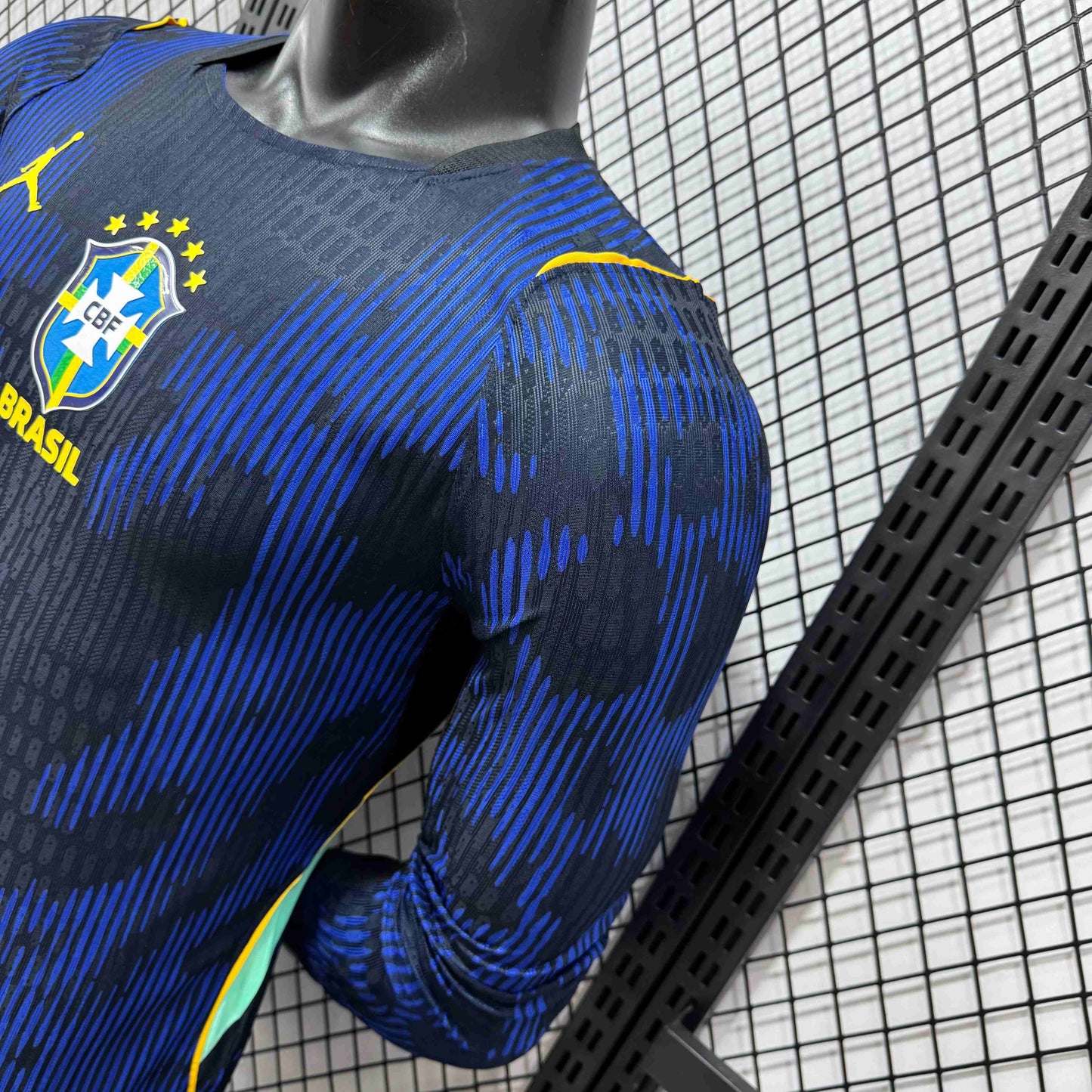 2026 Brazil Away Long Sleeve Player S-2XL