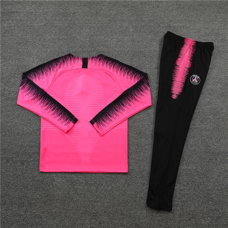 2018-19 Pairs pink Half Zip Training Suit Adults Or Children