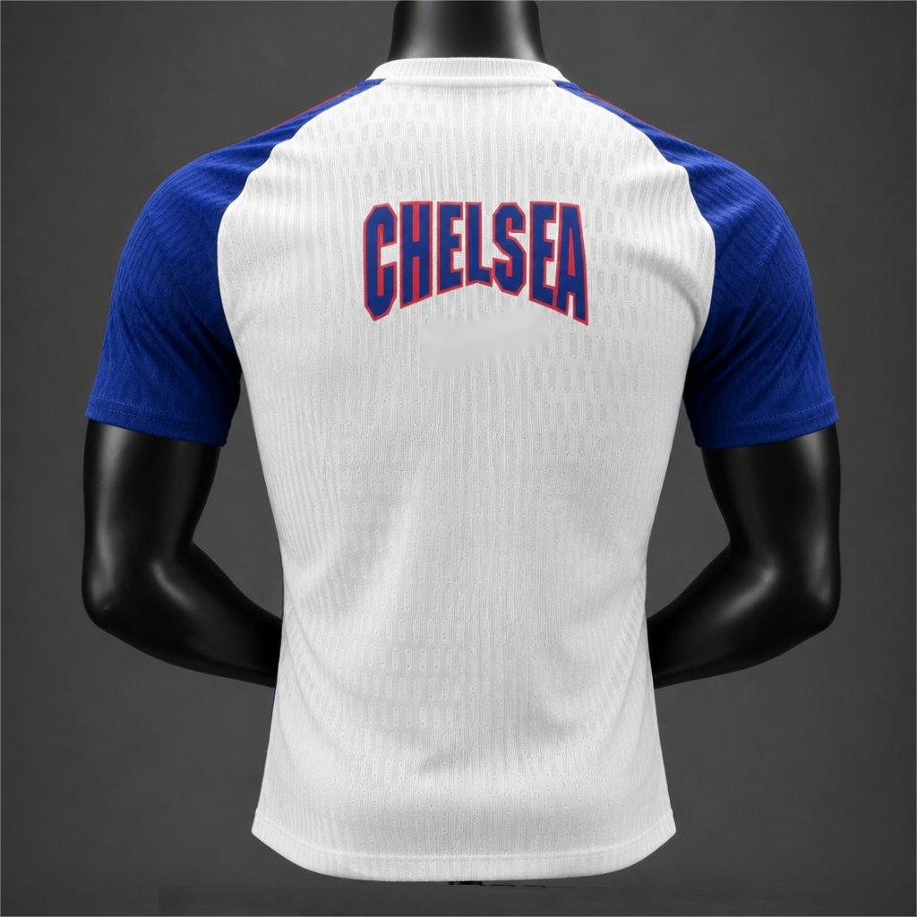 2026-27 Chelsea White with Blue Away Player S-3XL