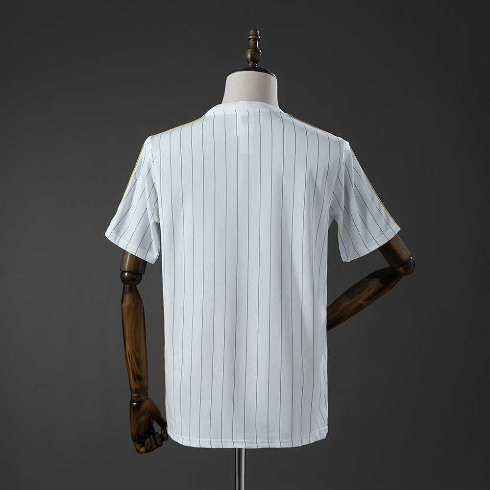 2026-27 Real Madrid Terrace Icons Weiß Gold S-2XL
