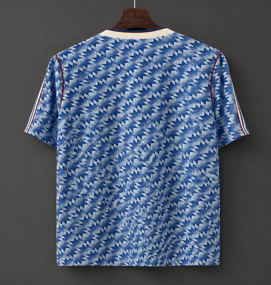 2026-27 Manchester United Away 1990-92 Remake Vintage Football S-4XL