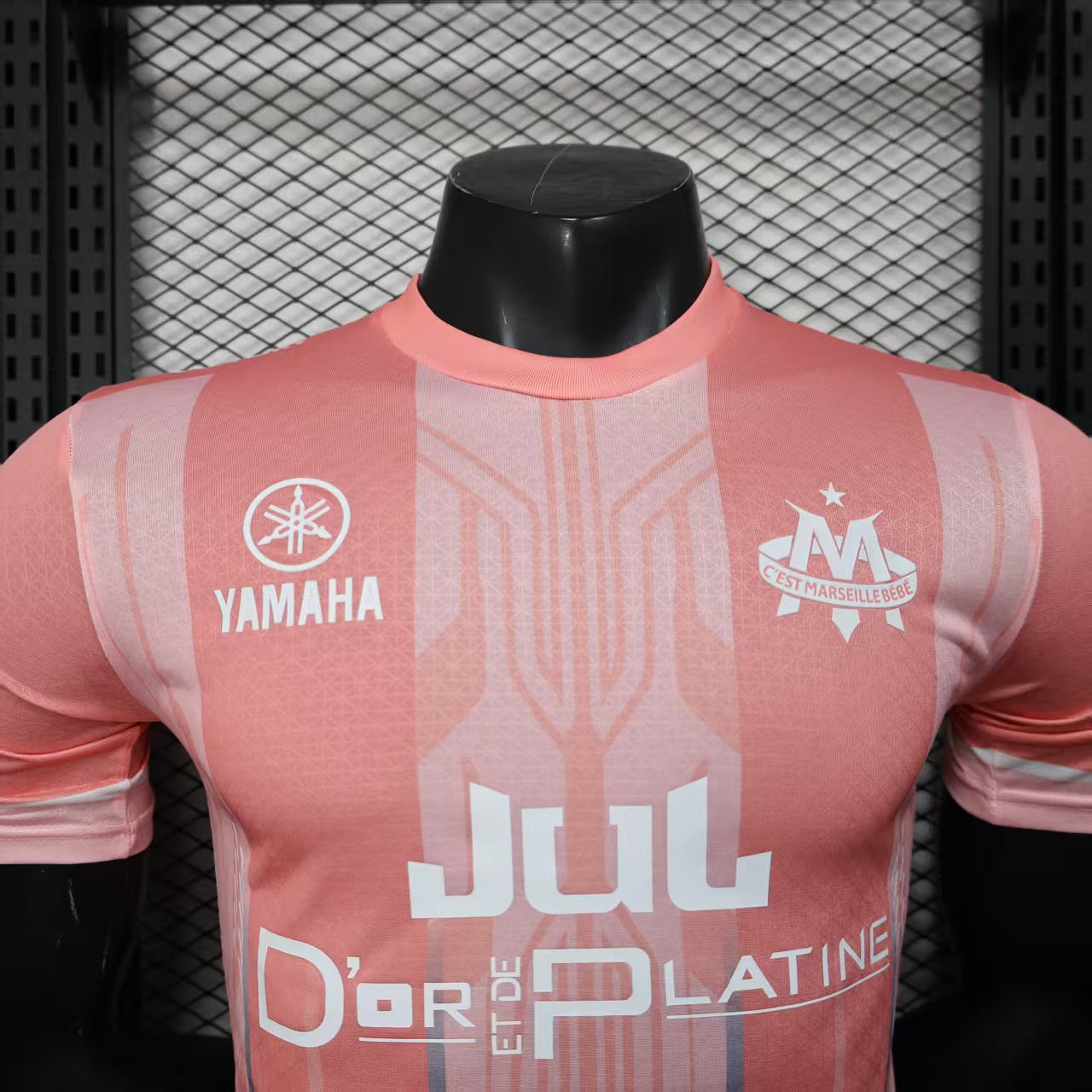 2025-26 Marseille YAMAHA Pink Player S-2XL