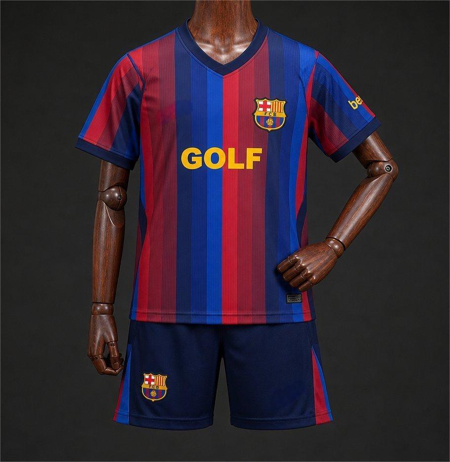 2026-27 Barcelona Home New Sponsor Kids Size 16-28