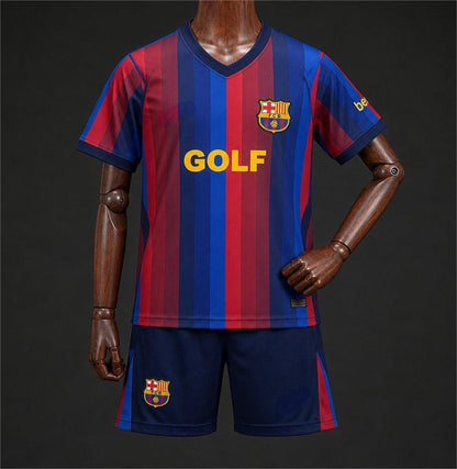 2026-27 Barcelona Home New Sponsor Kids Size 16-28