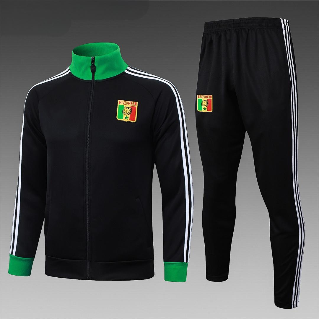 2026 Senegal Black Full Zip Training Suit Adults Or Children