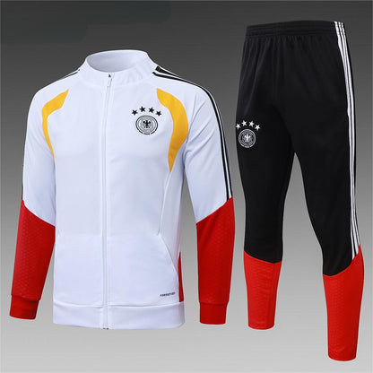 2026 Germany White Full Zip Training Suit Adults Or Children