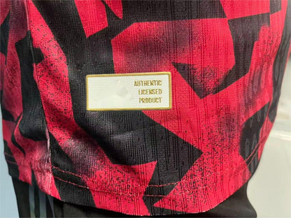 2026-27 Liverpool Red Black Geometric Pattern Pre-Match Training Player S-3XL