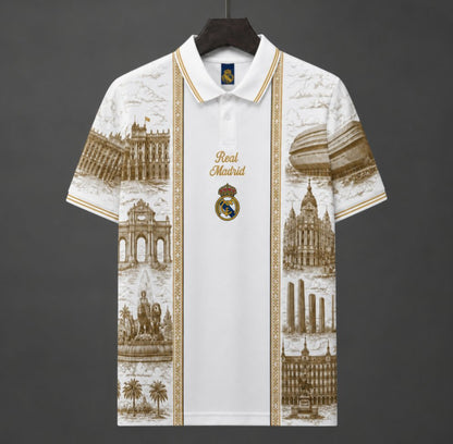 2026-27 Real Madrid Air Di-or Paris Polo Collar S-4XL