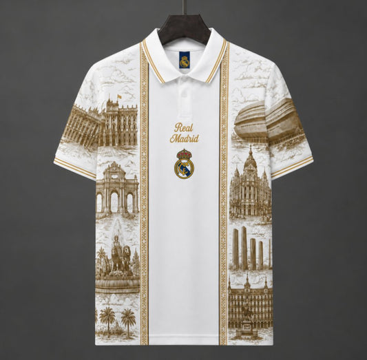 2026-27 Real Madrid Air Di-or Paris Polo Collar S-4XL