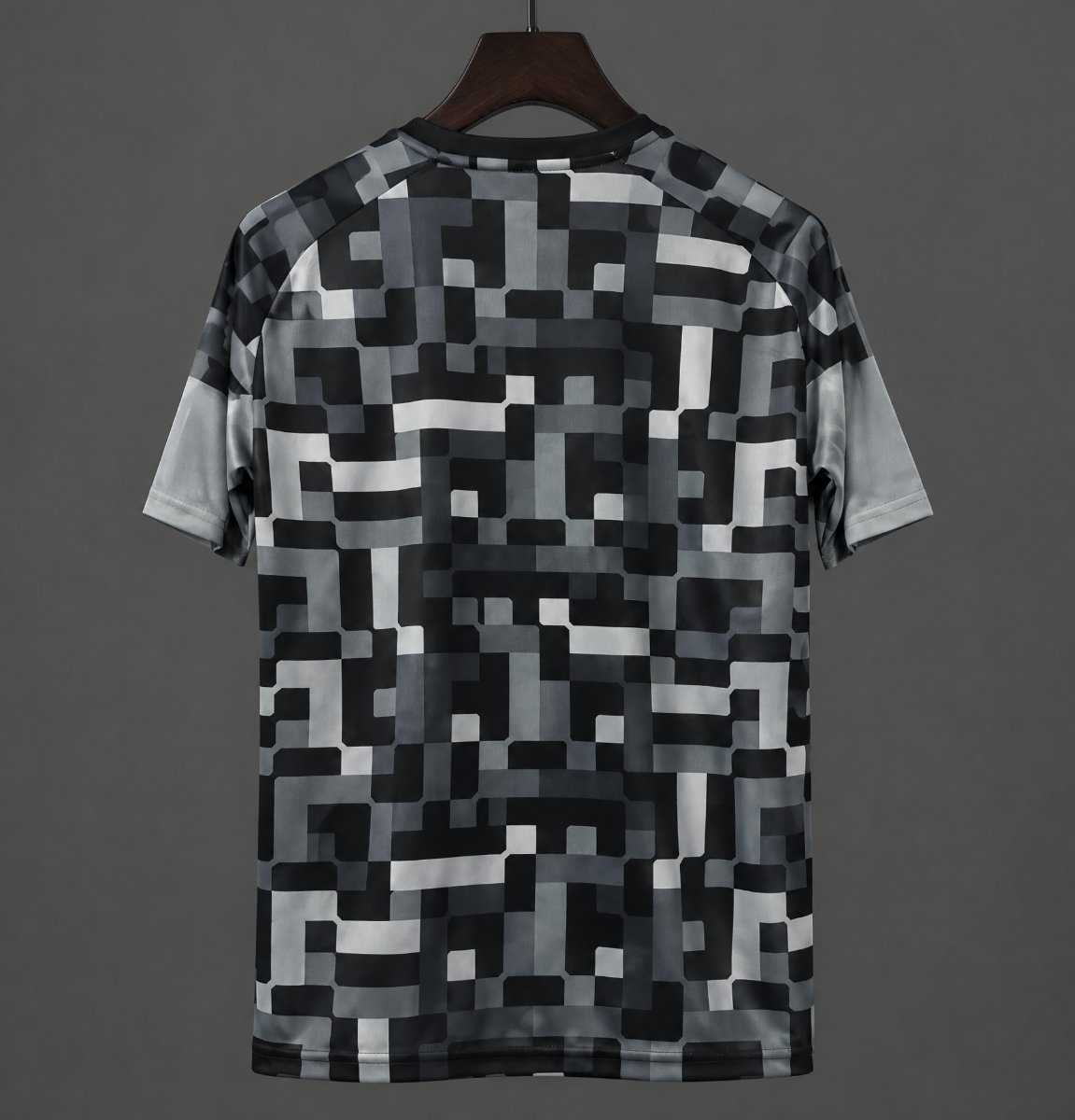 2026-27 Sevilla Training Grey Digital Pixel Pattern S-2XL