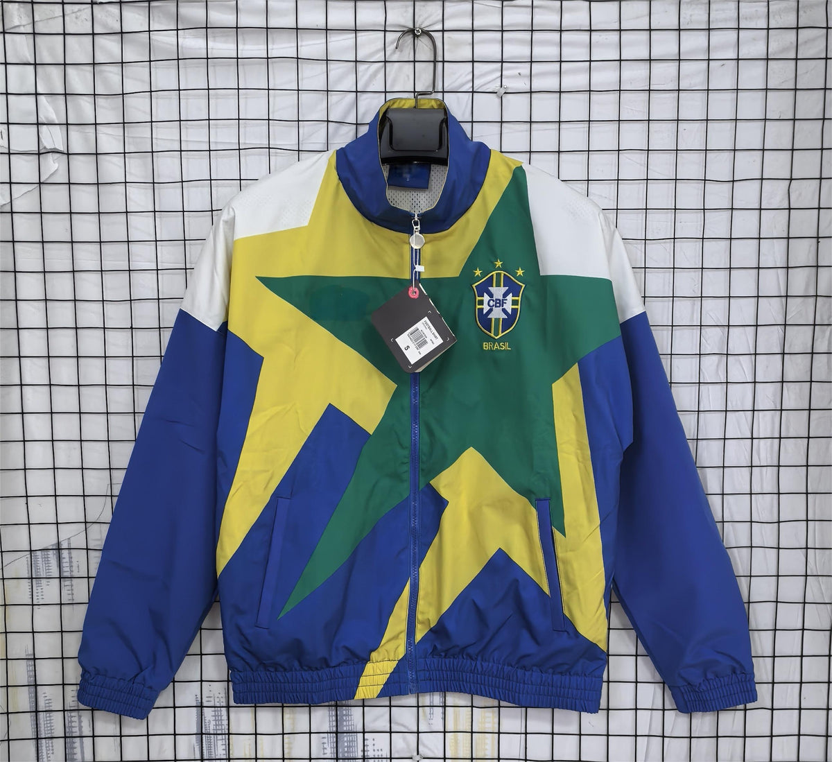 1993-94 Brazil Retro Windbreaker S-2XL