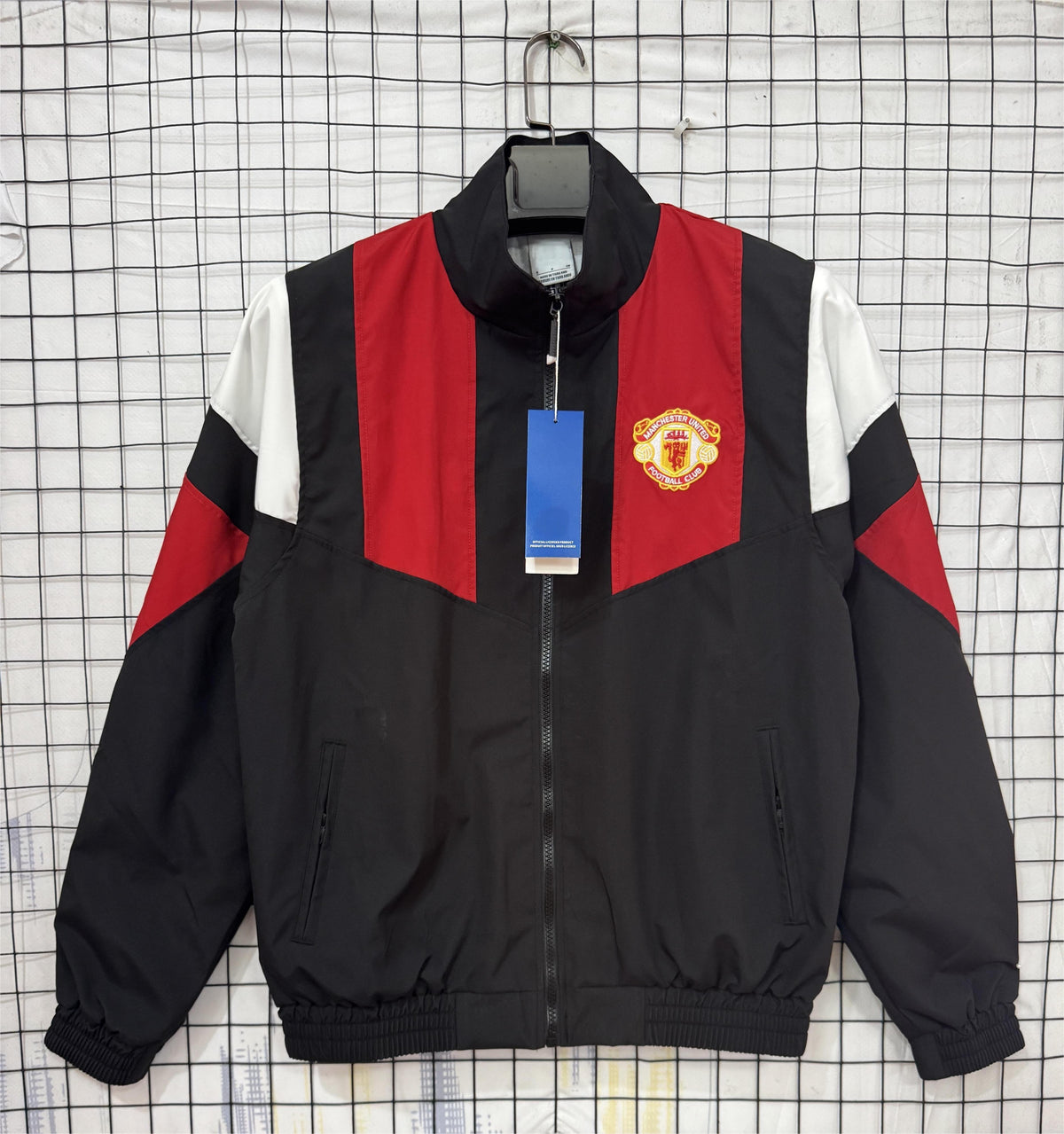 2026-27 Manchester United Red Black  Windbreaker S-2XL