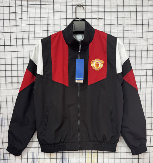 2026-27 Manchester United Red Black  Windbreaker S-2XL