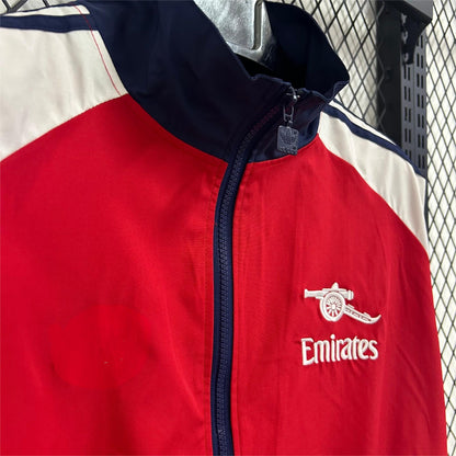 2026-27 Arsenal Red Waterproof Windbreaker S-2XL