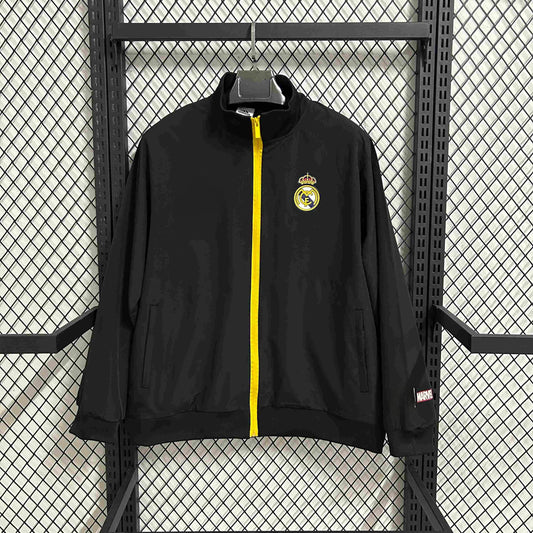 2025-26 Real Madrid x Marvel Freizeit-Windbreaker Wasserdicht S-2XL